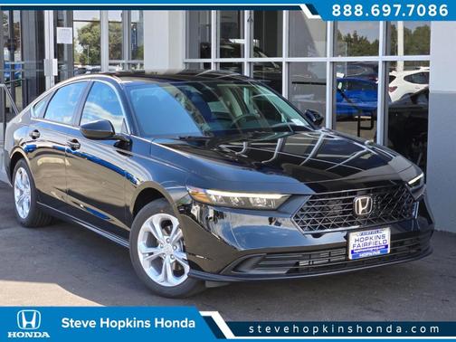Crystal Black Pearl 2026 Honda Accord LX