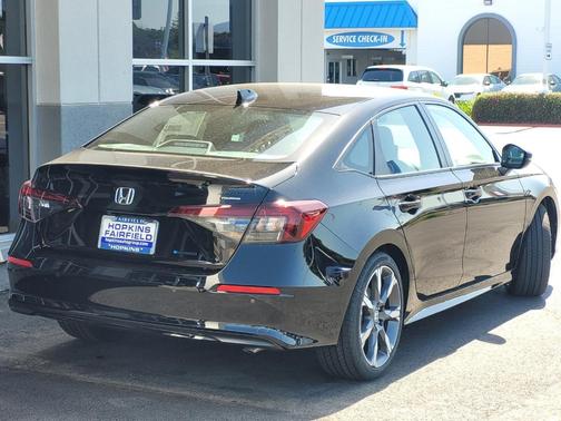 Crystal Black Pearl 2026 Honda Civic Hybrid Sport Touring