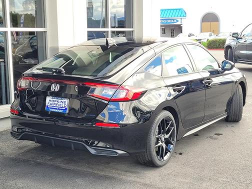 Crystal Black Pearl 2026 Honda Civic Hybrid Sport