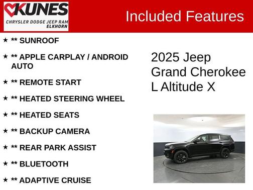 2025 Jeep Grand Cherokee L Laredo