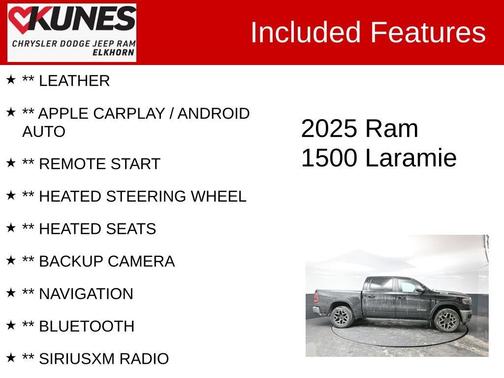 2025 RAM 1500 Laramie