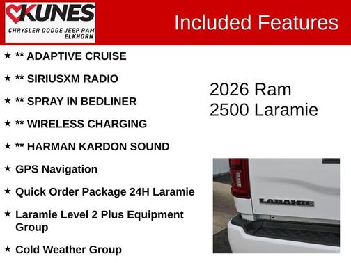 2026 RAM 2500 Laramie