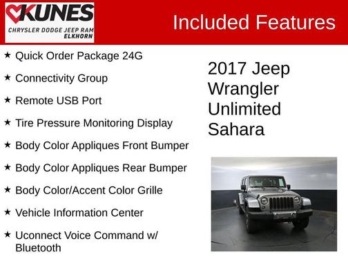 2017 Jeep Wrangler Unlimited Sahara