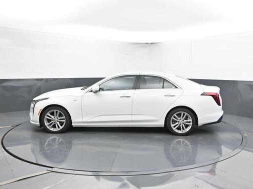 Summit White 2024 Cadillac CT4 Luxury