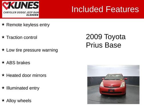 2009 Toyota Prius Base (CVT-E)