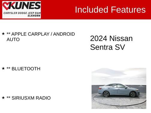 2024 Nissan Sentra SV