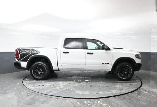Bright White Clearcoat 2025 RAM 1500 Rebel