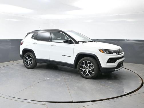 Bright White Clearcoat 2025 Jeep Compass Limited