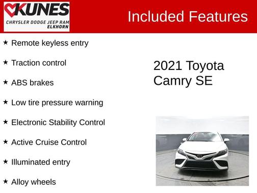 2021 Toyota Camry SE