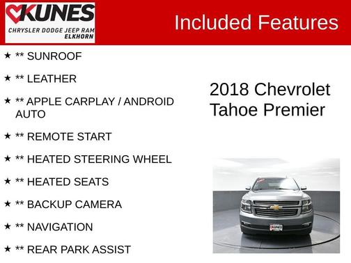 2018 Chevrolet Tahoe Premier