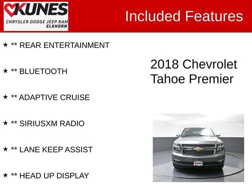 2018 Chevrolet Tahoe Premier
