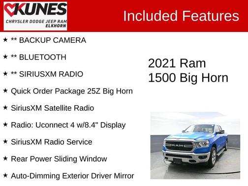 2021 RAM 1500 Big Horn