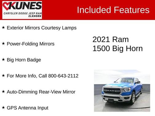 2021 RAM 1500 Big Horn