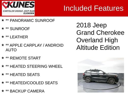 2018 Jeep Grand Cherokee High Altitude