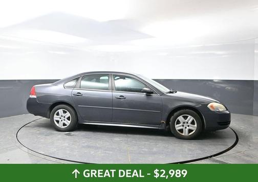 Cyber Gray Metallic 2010 Chevrolet Impala LS