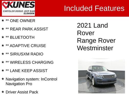 2021 Land Rover Range Rover HSE Westminster