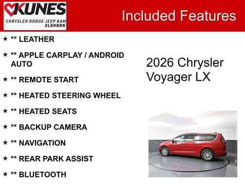2026 Chrysler Voyager LX