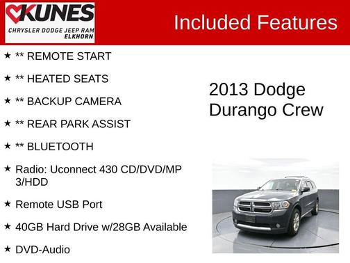 2013 Dodge Durango Crew