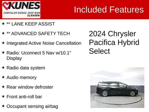 2024 Chrysler Pacifica Hybrid Select