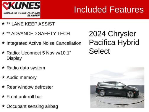 2024 Chrysler Pacifica Hybrid Select