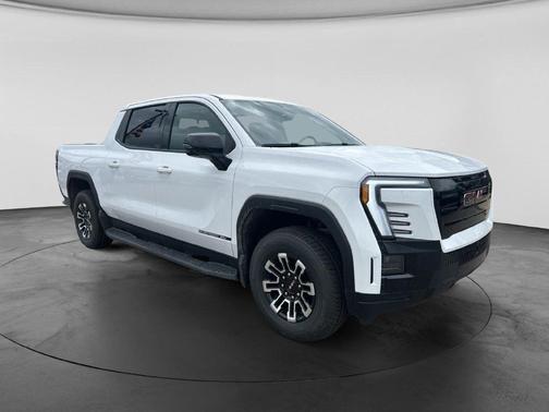 Summit White 2026 GMC Sierra EV Elevation
