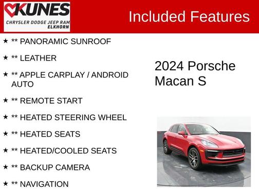 2024 Porsche Macan S