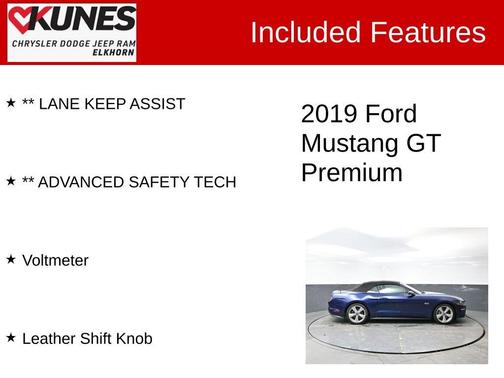 2019 Ford Mustang GT Premium