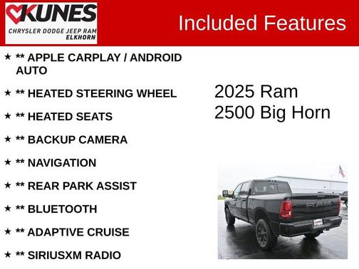 2025 RAM 2500 Big Horn