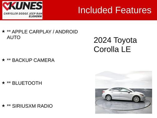 2024 Toyota Corolla LE