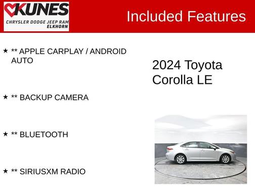 2024 Toyota Corolla LE