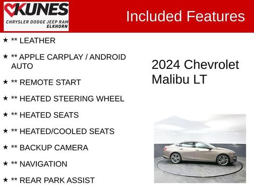2024 Chevrolet Malibu 2LT
