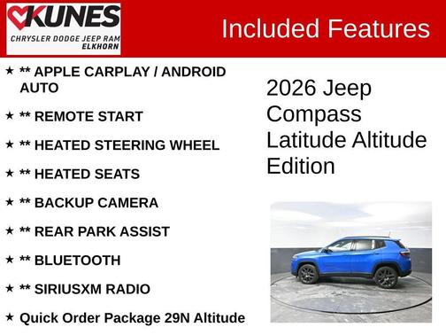 2026 Jeep Compass Latitude