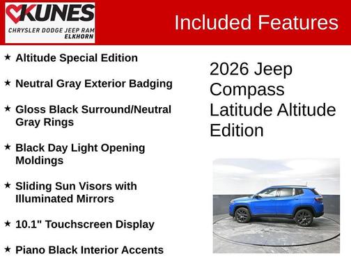 2026 Jeep Compass Latitude