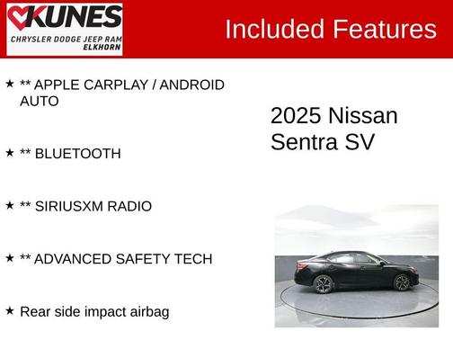 2025 Nissan Sentra SV