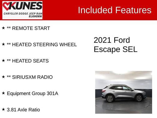 2021 Ford Escape SEL
