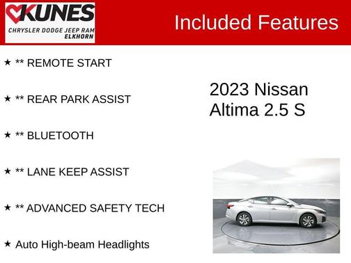2023 Nissan Altima 2.5 S