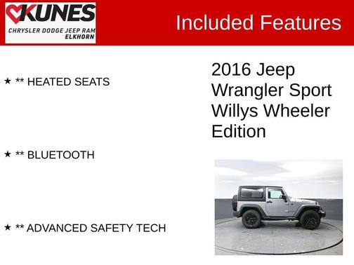 2016 Jeep Wrangler Sport