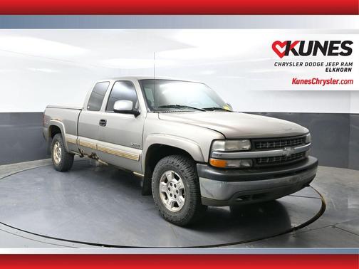 Light Pewter Metallic 2001 Chevrolet Silverado 1500 LS Extended Cab