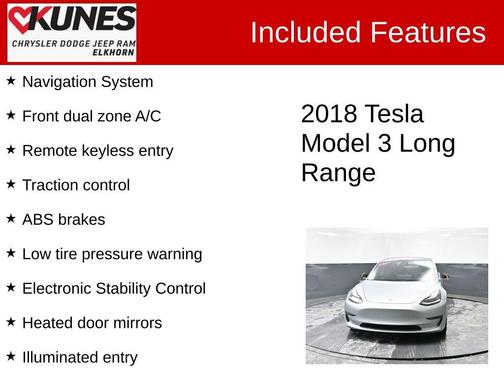 2018 Tesla Model 3 Long Range