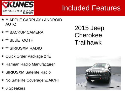 2015 Jeep Cherokee Trailhawk