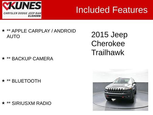 2015 Jeep Cherokee Trailhawk