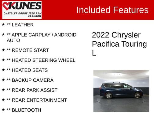2022 Chrysler Pacifica Touring-L