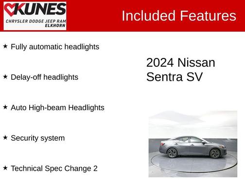 2024 Nissan Sentra SV
