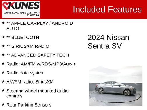 2024 Nissan Sentra SV