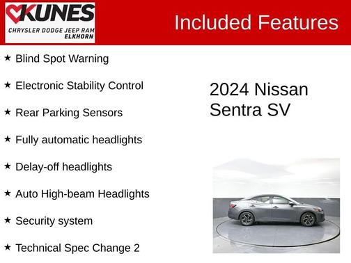 2024 Nissan Sentra SV