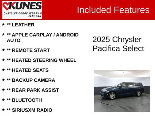 2025 Chrysler Pacifica Select