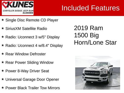 2019 RAM 1500 Big Horn