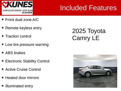 2025 Toyota Camry LE