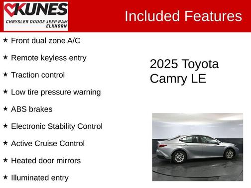 2025 Toyota Camry LE