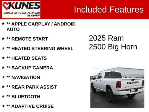 2025 RAM 2500 Big Horn